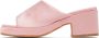 Stine Goya Pink Borage Heeled Sandals - Thumbnail 3