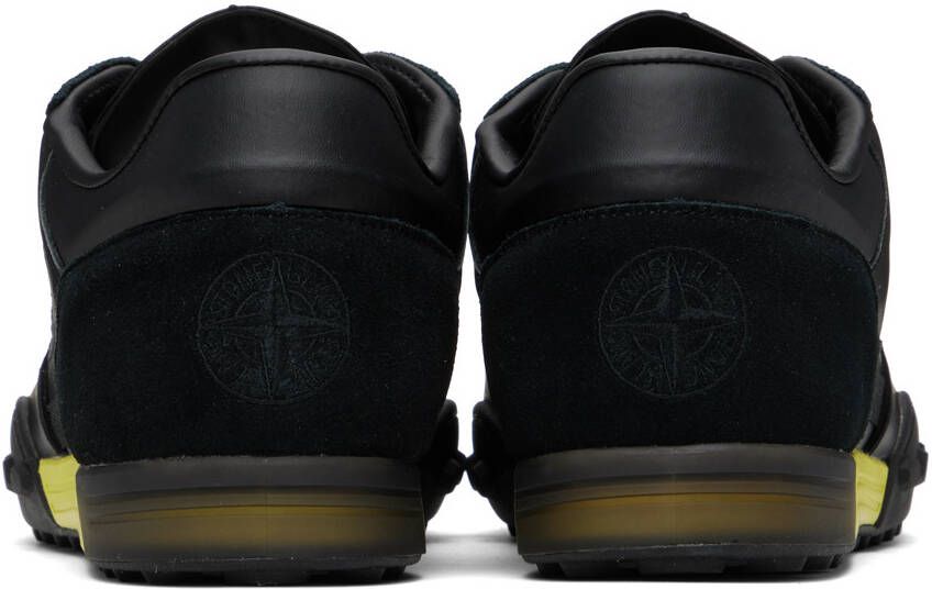 Stone Island Black Paneled Sneakers