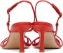 Studio Amelia Red Entwined 70 Heeled Sandals - Thumbnail 2