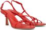Studio Amelia Red Entwined 70 Heeled Sandals - Thumbnail 4