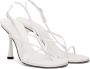 Studio Amelia White Wishbone 90 Heeled Sandals - Thumbnail 4