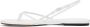 Studio Amelia White Wishbone Flat Sandals - Thumbnail 3