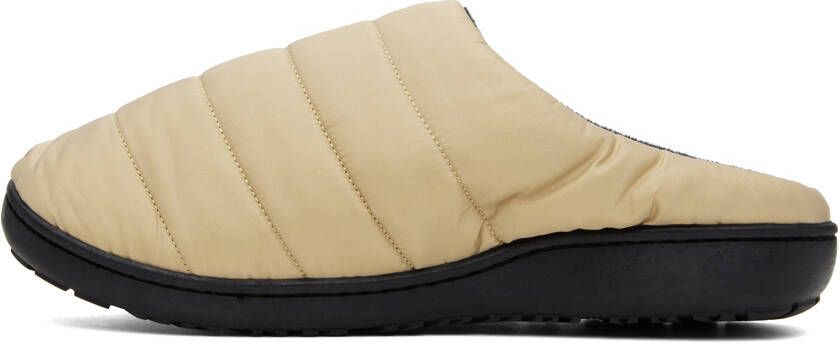 SUBU Beige Quilted Slippers