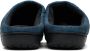 SUBU Blue Quilted Check Slippers - Thumbnail 2
