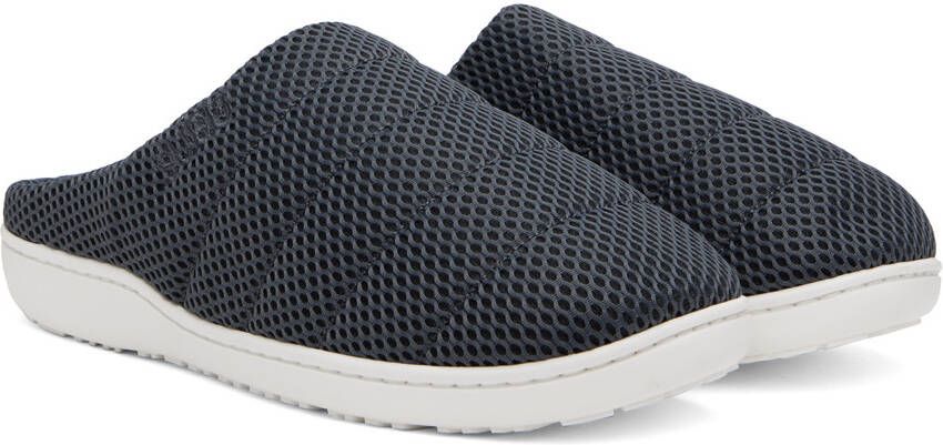 SUBU Gray Quilted Slippers