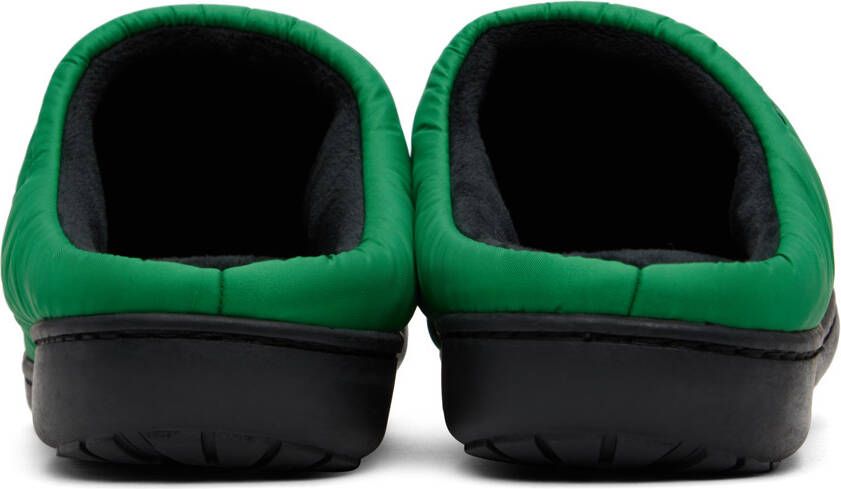 SUBU Green Quilted Slippers