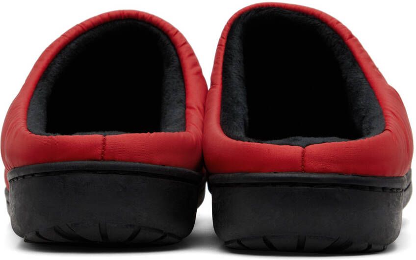 SUBU Red Quilted Slippers
