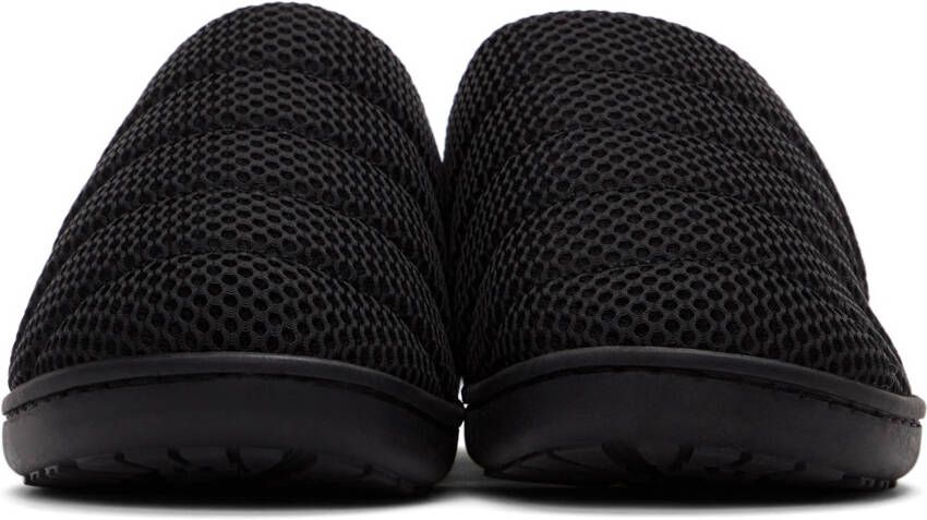SUBU SSENSE Exclusive Black Quilted Slippers