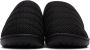 SUBU SSENSE Exclusive Black Quilted Slippers - Thumbnail 2