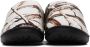 SUBU SSENSE Exclusive White Quilted Winter Camo Slippers - Thumbnail 2