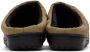 SUBU Taupe Quilted Nannen Slippers - Thumbnail 4