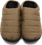 SUBU Taupe Quilted Nannen Slippers - Thumbnail 5