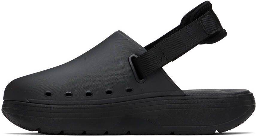 Suicoke Black Cappo Loafers