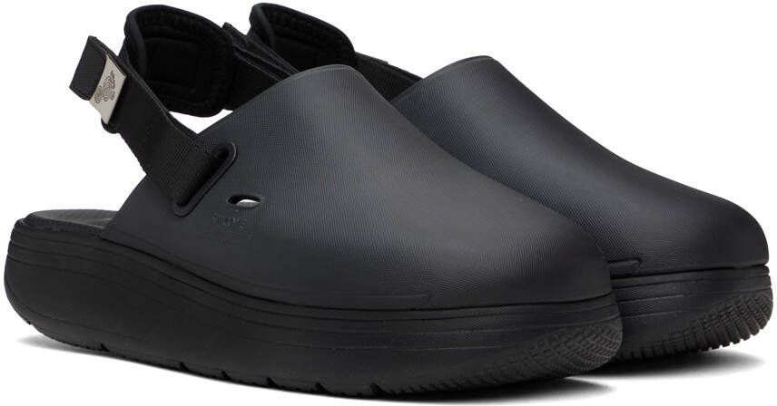 Suicoke Black Cappo Loafers