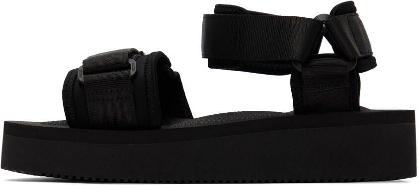 Suicoke Black CEL-PO Sandals