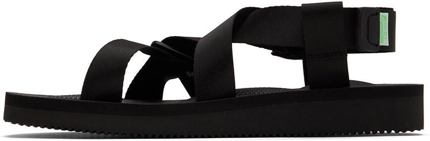 Suicoke Black CHIN2-Cab Sandals