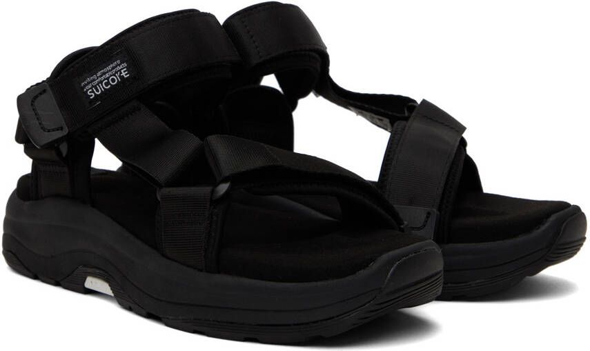 Suicoke Black DEPA-Run Sandals