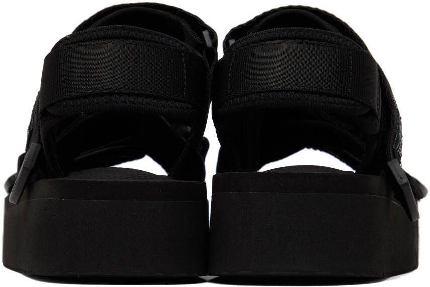 Suicoke Black KISEE-PO Sandals