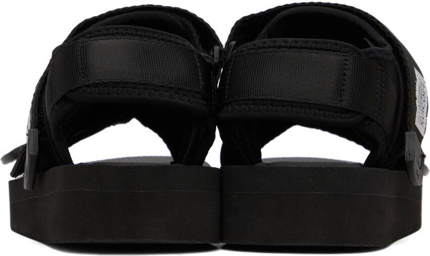 Suicoke Black KISEE-V Sandals