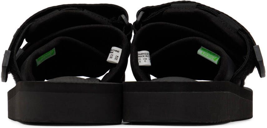 Suicoke Black MOTO-Cab Sandals