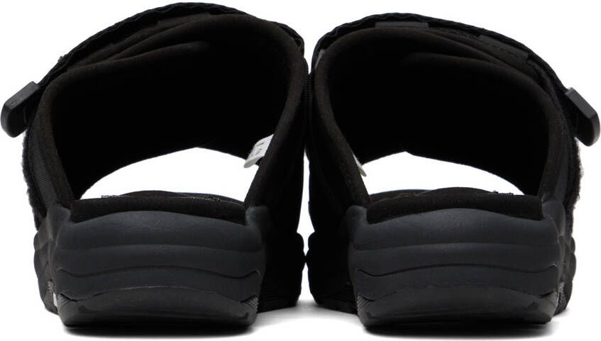 Suicoke Black MOTO-Run Sandals
