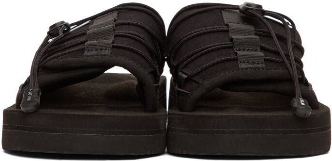 Suicoke Black OLAS-ECS Sandals