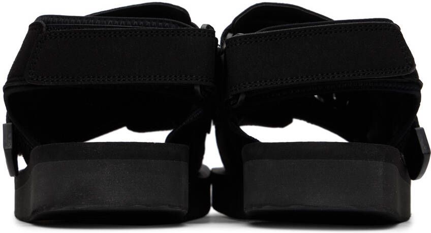 Suicoke Black WAS-4ab Sandals