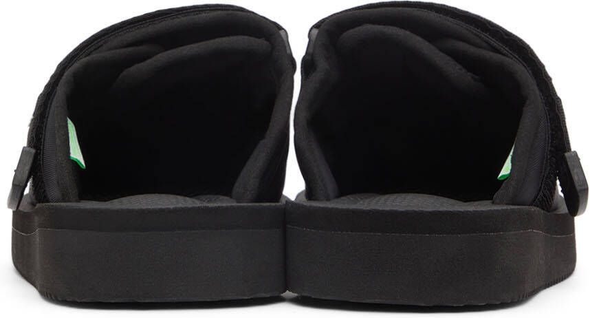 Suicoke Black ZAVO-CAB Slippers
