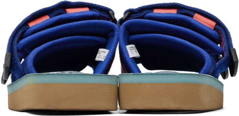 Suicoke Blue & Orange MOTO-JC01 Sandals