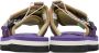 Suicoke Brown & Purple DAO-2ab Sandals - Thumbnail 2