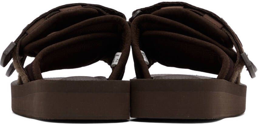 Suicoke Brown MOTO-VS Sandals