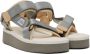 Suicoke Gray & White DEPA-2PO Sandals - Thumbnail 6