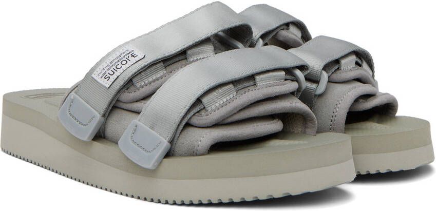 Suicoke Gray Moto-VS Sandals