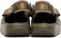 Suicoke Green CAPPO Slippers - Thumbnail 2