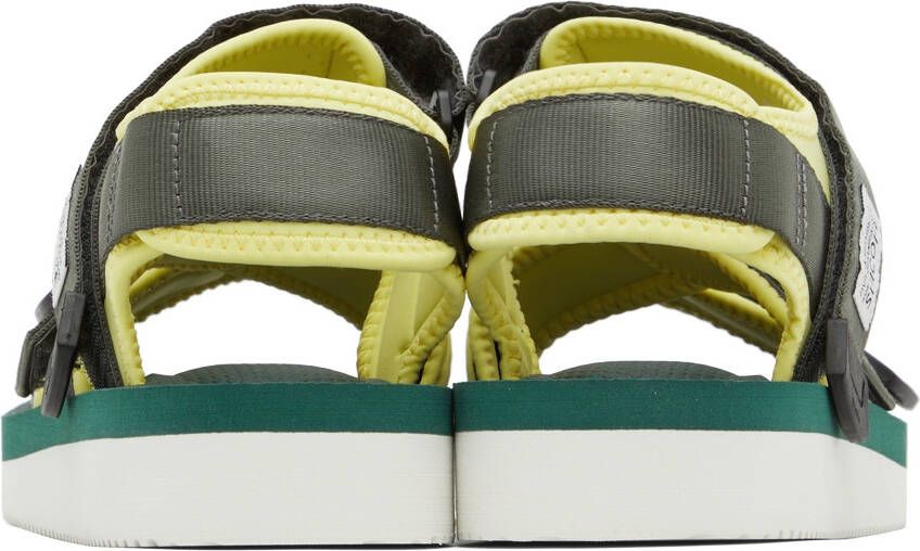 Suicoke Green KISEE-V Sandals