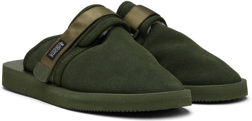 Suicoke Green ZAVO-Mab Sandals