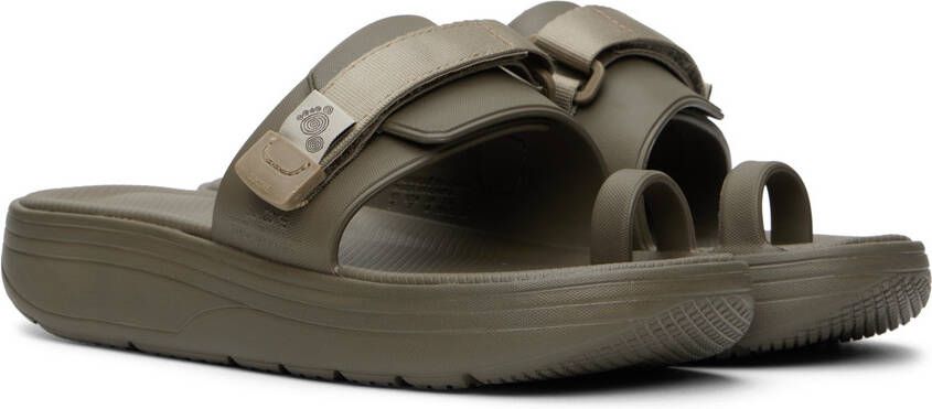 Suicoke Khaki UTA Sandals