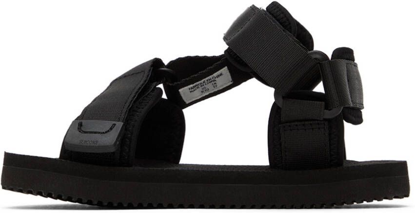 Suicoke Kids Black DEPA-2 Sandals