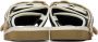 Suicoke Navy & Off-White MOTO-JC01 Sandals - Thumbnail 2