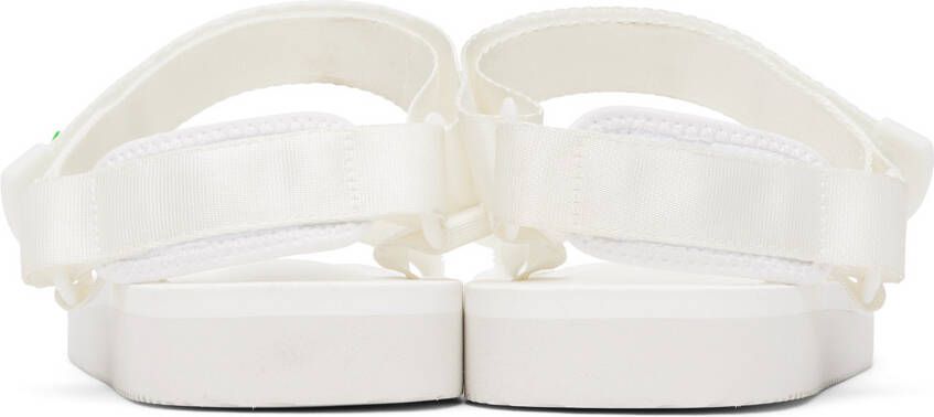 Suicoke White DEPA-Cab Sandals