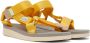 Suicoke Yellow & Beige DEPA-Cab Sandals - Thumbnail 4