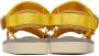 Suicoke Yellow & Beige DEPA-Cab Sandals - Thumbnail 6