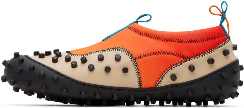 SUNNEI SSENSE Exclusive Orange & Beige 1000CHIODI Sneakers