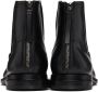 TAAKK SSENSE Exclusive Black Carnaby Morgan Zip-Up Boots - Thumbnail 2