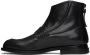 TAAKK SSENSE Exclusive Black Carnaby Morgan Zip-Up Boots - Thumbnail 3