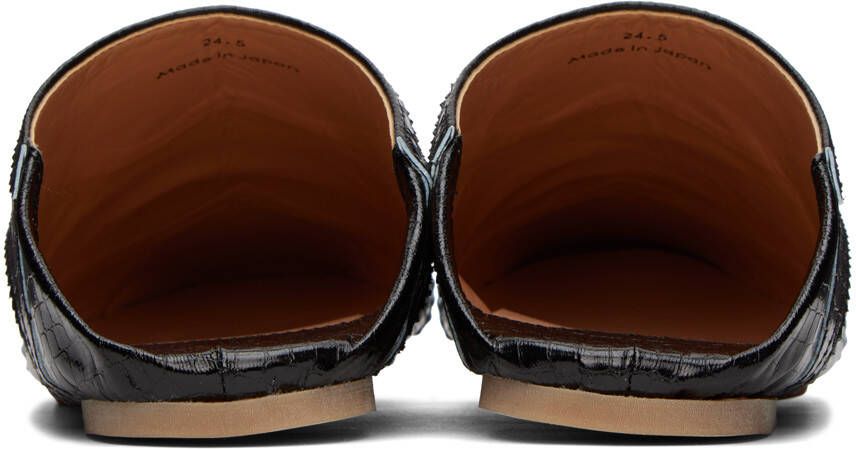 tao Black Pointed Toe Loafers