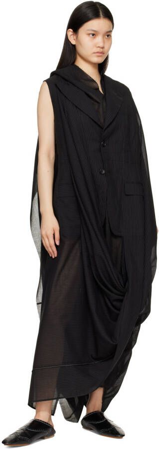 tao Black Pointed Toe Loafers