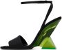 The Attico Black Cheope Heeled Sandals - Thumbnail 3