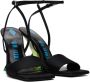 The Attico Black Cheope Heeled Sandals - Thumbnail 4