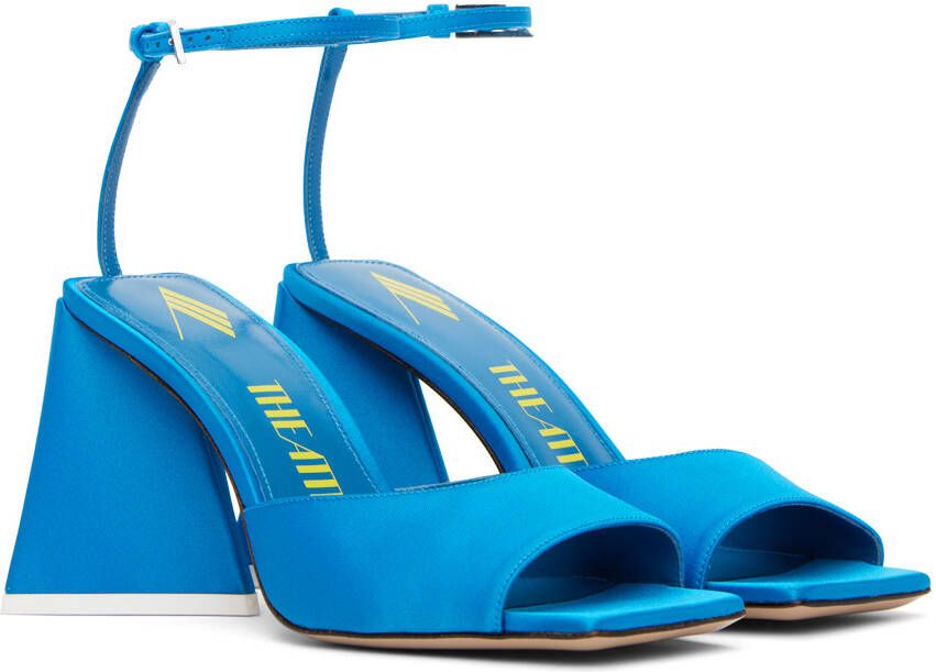 The Attico Blue Piper Heeled Sandals